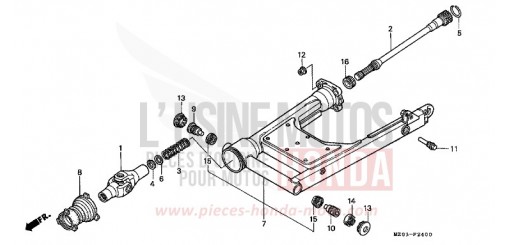 BRAS OSCILLANT GL1500CV de 1997